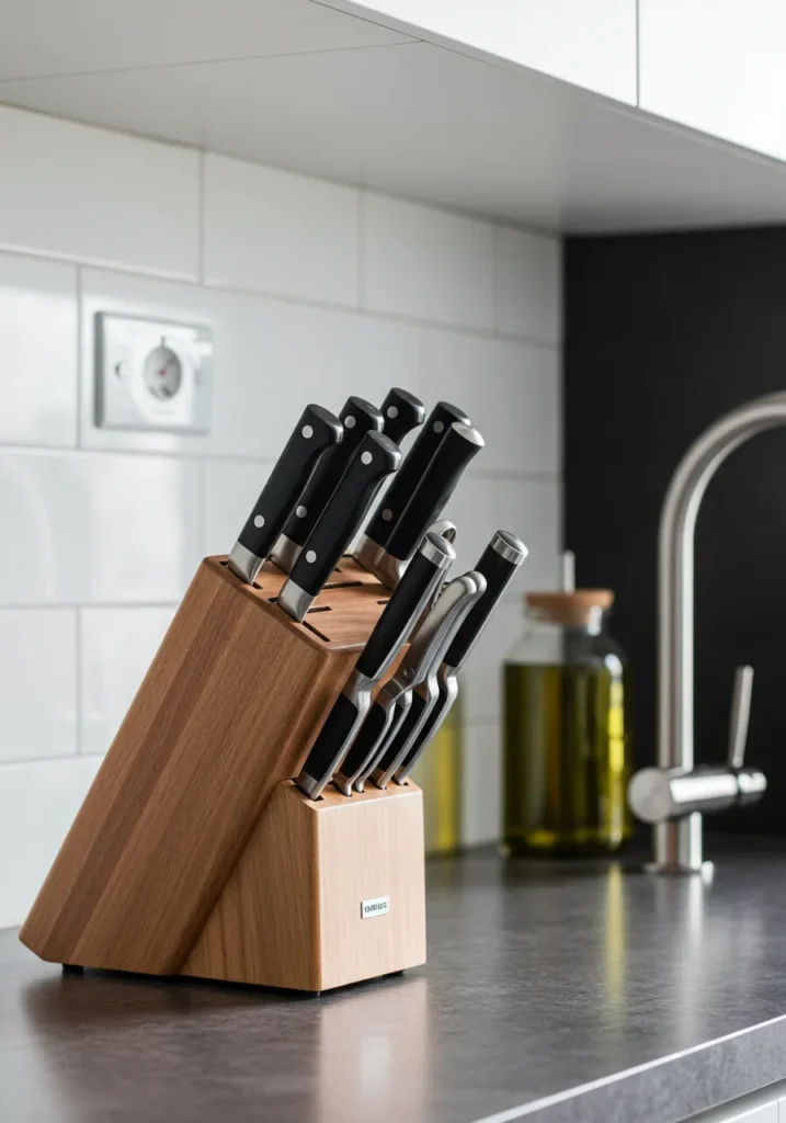 Sleek Knife Block