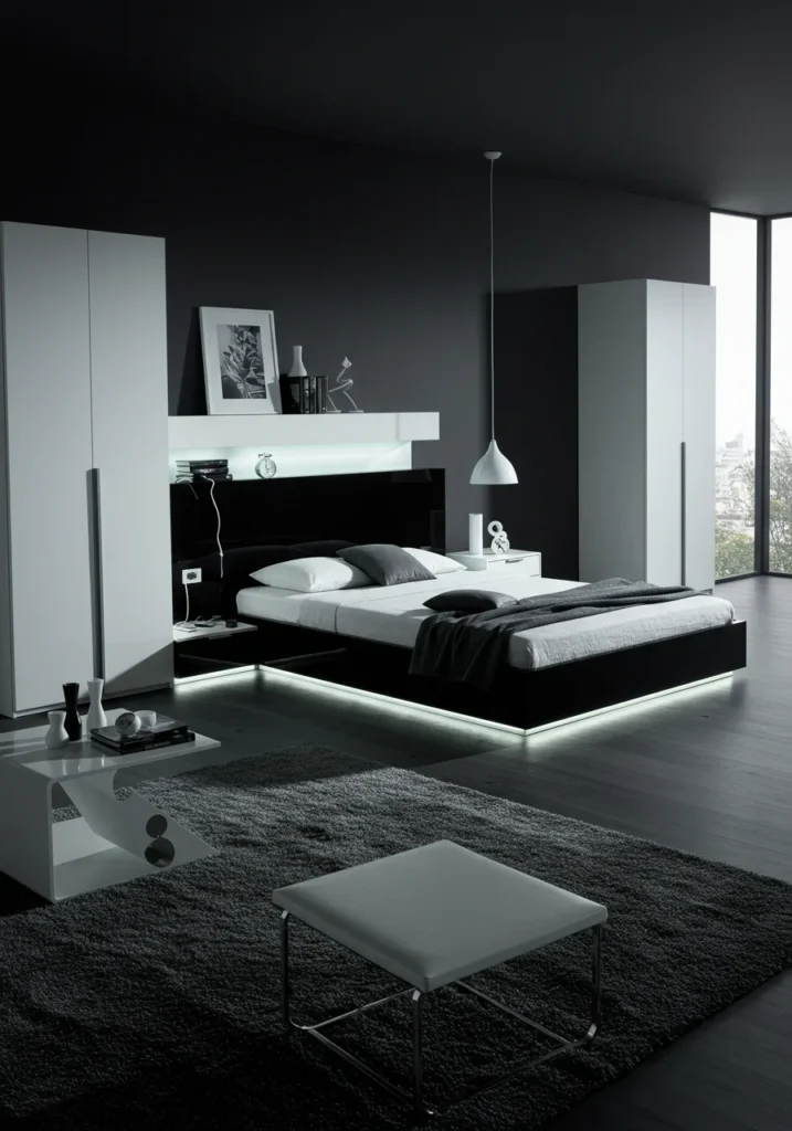 Modern Minimalist Bedroom