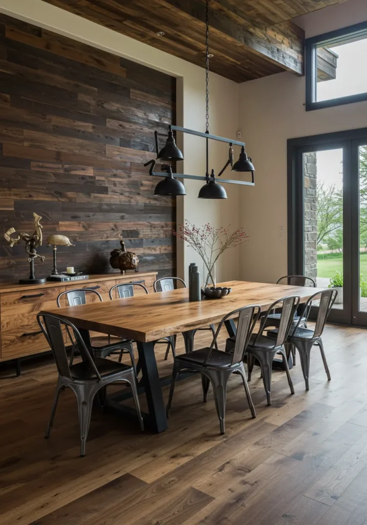 Modern Rustic Dining Room