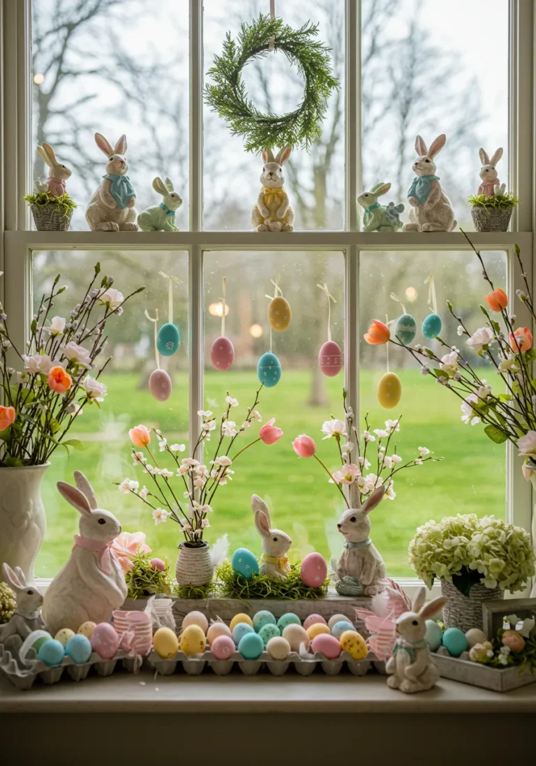 Easter-Inspired Window