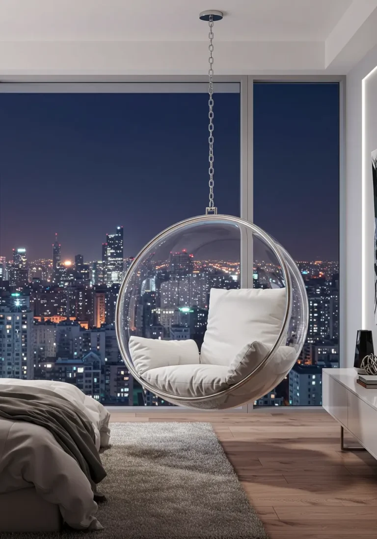 Statement Hanging Bubble Chair