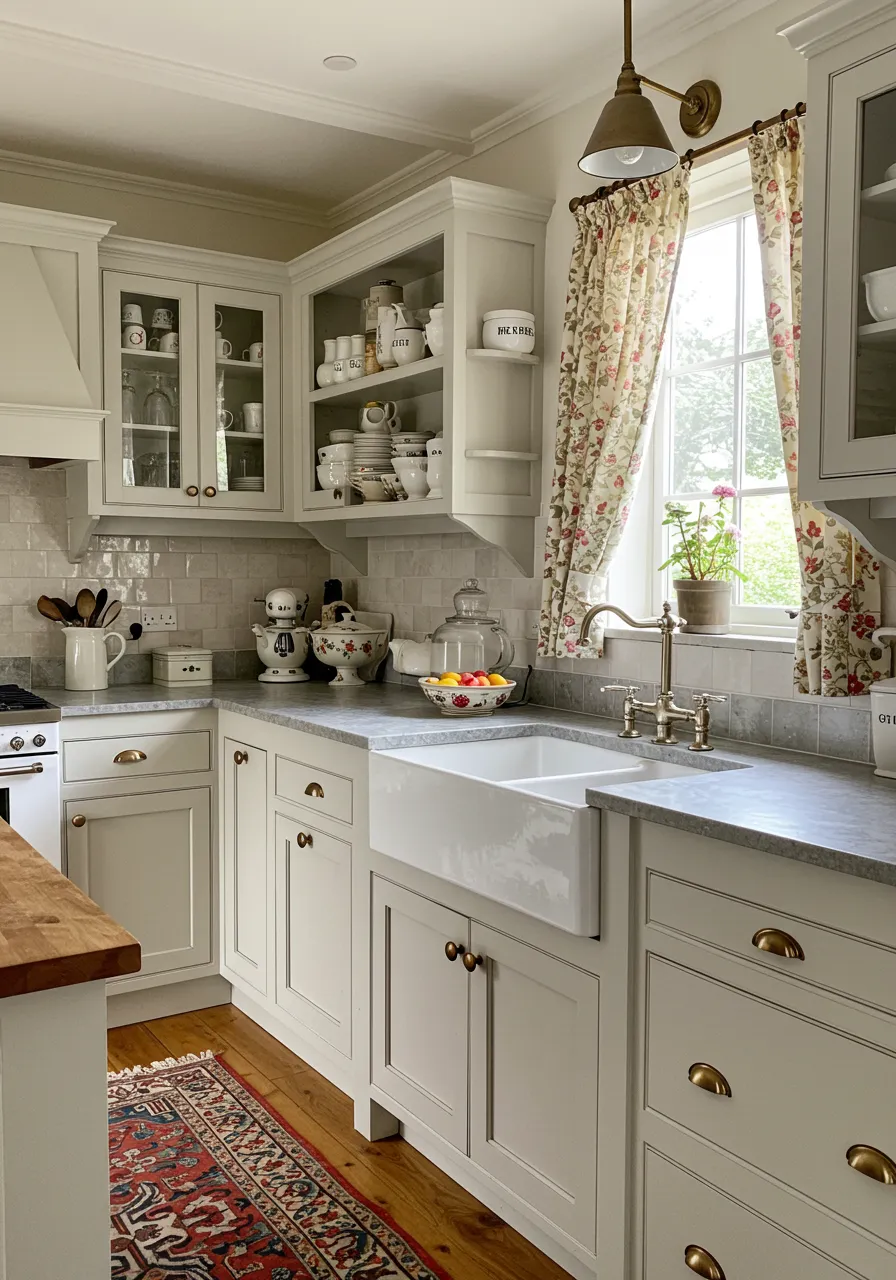 Cottagecore Inspired Kitchen