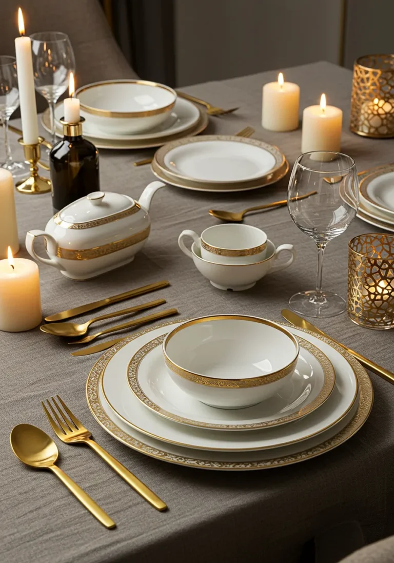 Elegant Tableware Set