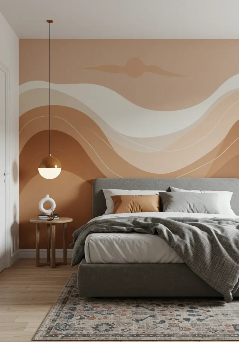 Hand-Painted Accent Wall