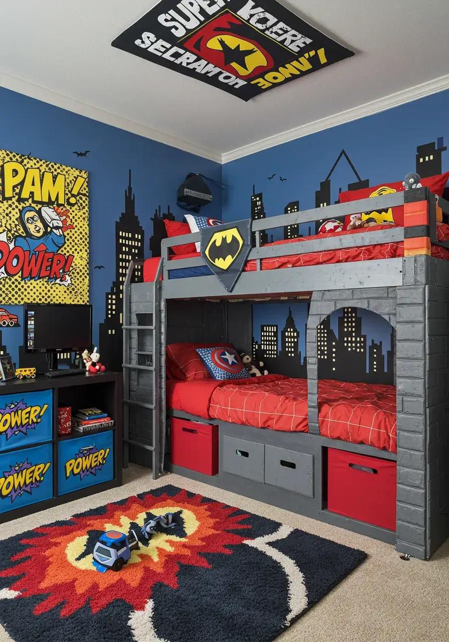 Superhero Hideout Room