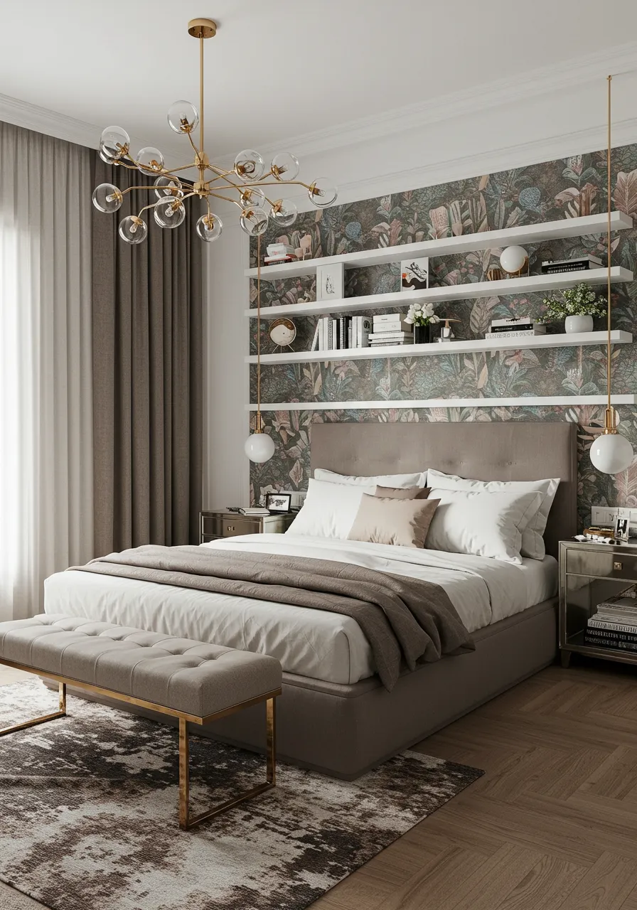 Small Space Luxury Bedroom